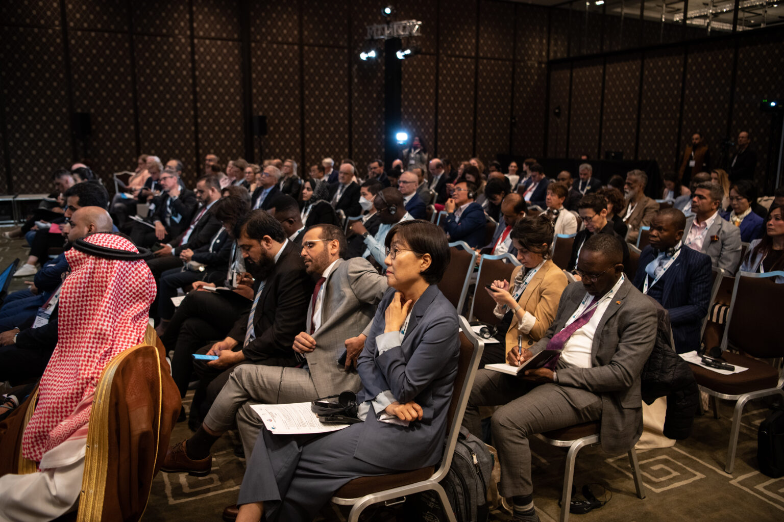 Audience at the 2023 Global Hepatitis Resource Mobilization Conference.